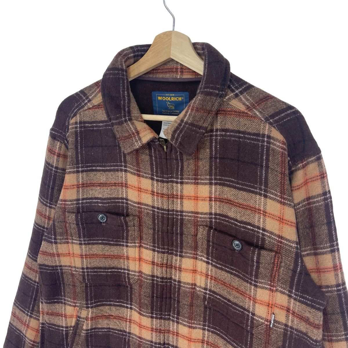 Woolrich Woolen Mills Vintage Woolrich Check Plaid Jacket Size US M / EU 48-50 / 2 - 2 Thumbnail