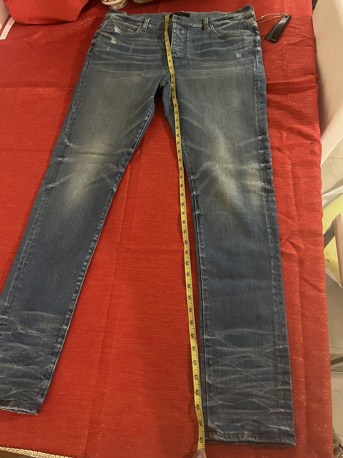 Amiri Amiri Stack Jeans sz 38 Size US 38 / EU 54 - 11 Thumbnail