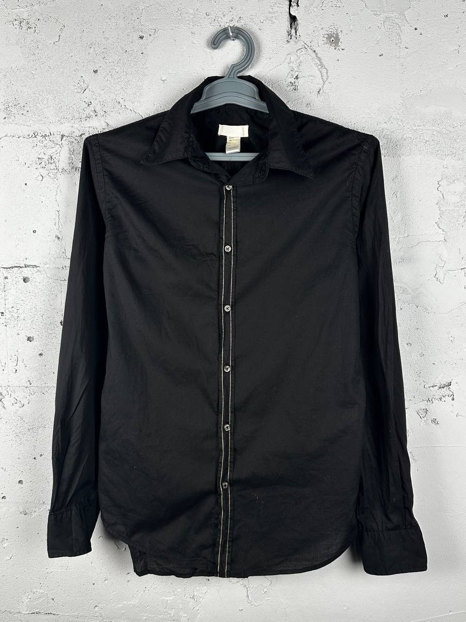 Diesel × Vintage Vintage Diesel Black button up Logo y2k shirt Size US M / EU 48-50 / 2 - 2 Thumbnail