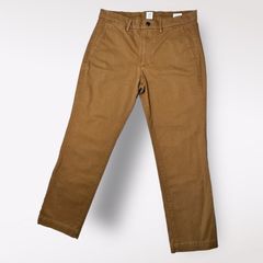 Gap Modern Khakis In Slim Fit With Gapflex Soft Black