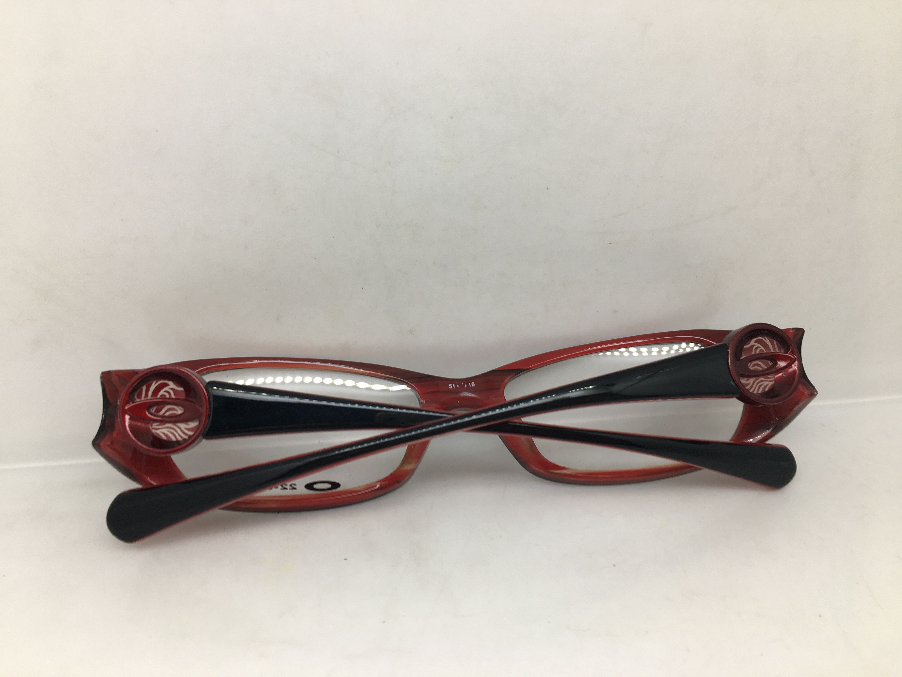 Oakley OAKLEY Spontaneous 2.0 Black Red RX Eyeglasses Frame Size ONE SIZE - 8 Thumbnail