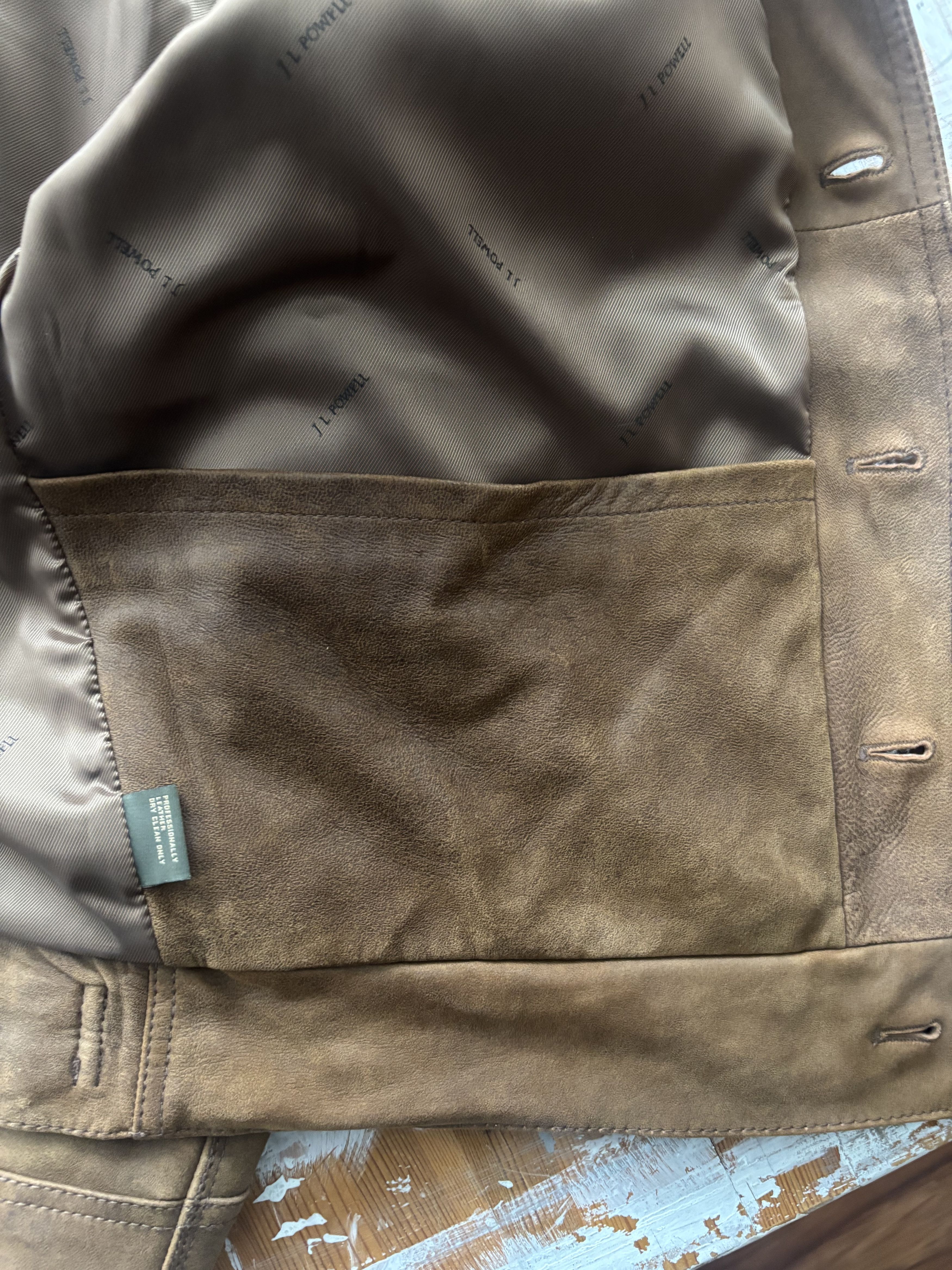 Other JL Powell Nubuck Shooting Jacket Size US L / EU 52-54 / 3 - 15 Thumbnail