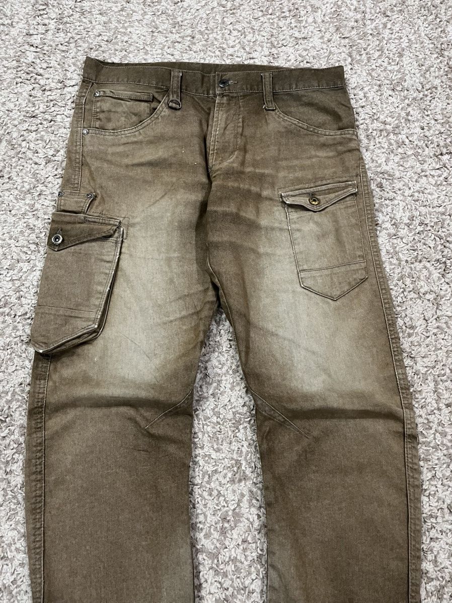 Japanese Brand FRIDAY SALE‼️🔥 Avant Garde Iz Frontier Skinny Punk Cargo Size US 33 - 2 Thumbnail