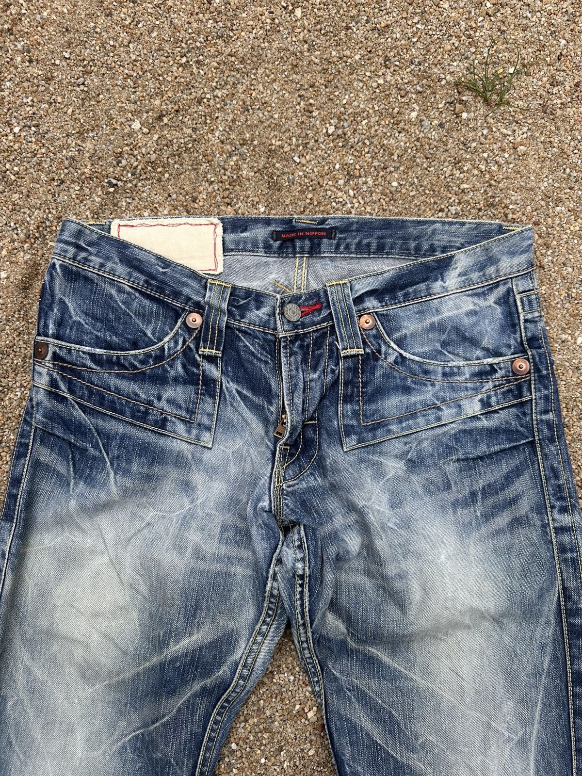 If Six Was Nine Vintage Blue way boot cut Size US 33 - 4 Thumbnail