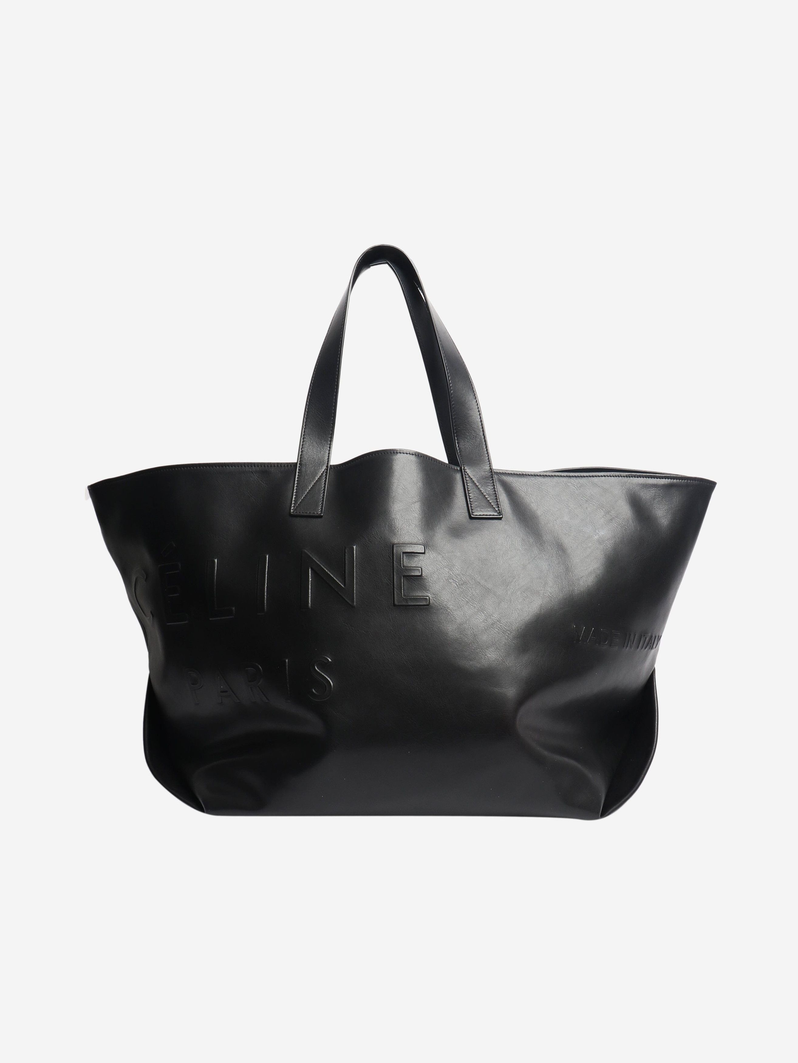 Celine Black large Made In tote bag Size ONE SIZE - 1 Thumbnail