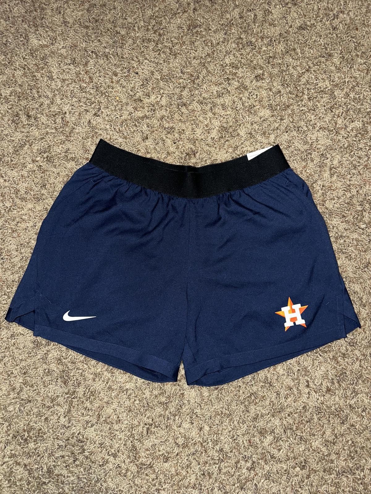 Nike Houston Astros Nike Women's Flex Vent Max Performance Shorts Size 28" / US 6 / IT 42 - 1 Thumbnail