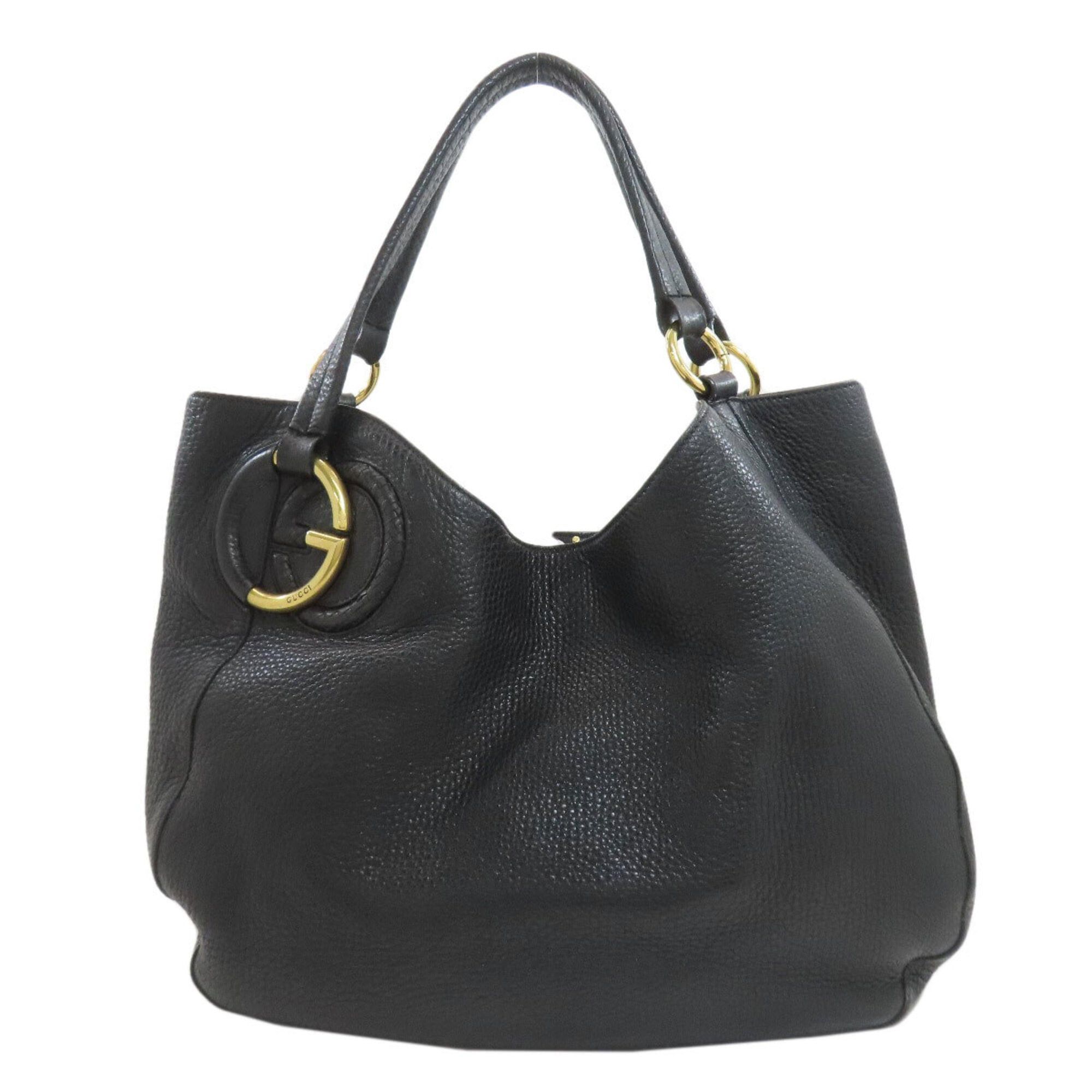 Gucci Gucci 309531 Interlocking G Tote Bag Leather Women's GUCCI Size ONE SIZE - 1 Thumbnail