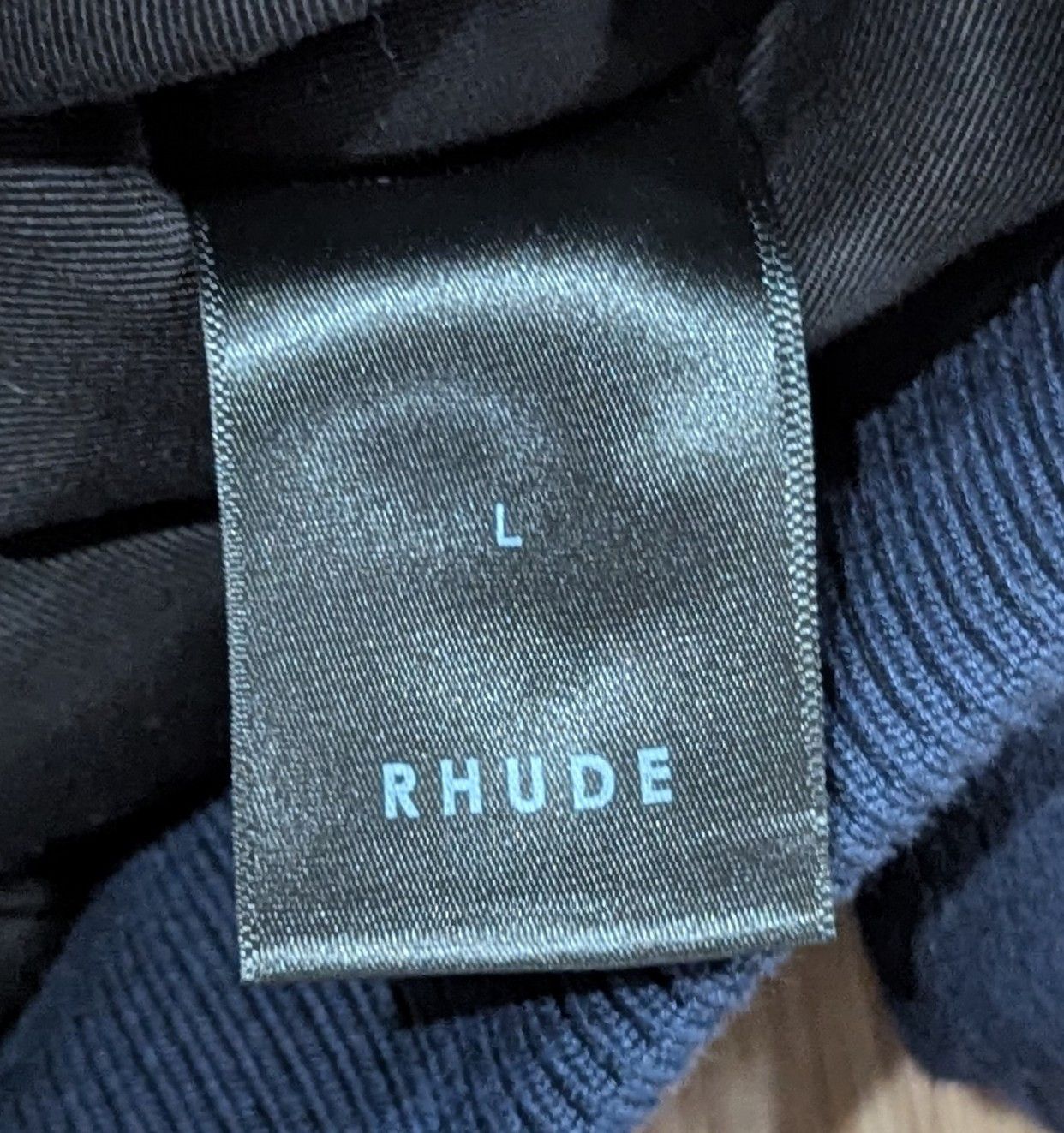 Rhude RHUDE "American Spirit Lightning" Bomber Jacket Navy Largr Size US L / EU 52-54 / 3 - 9 Thumbnail