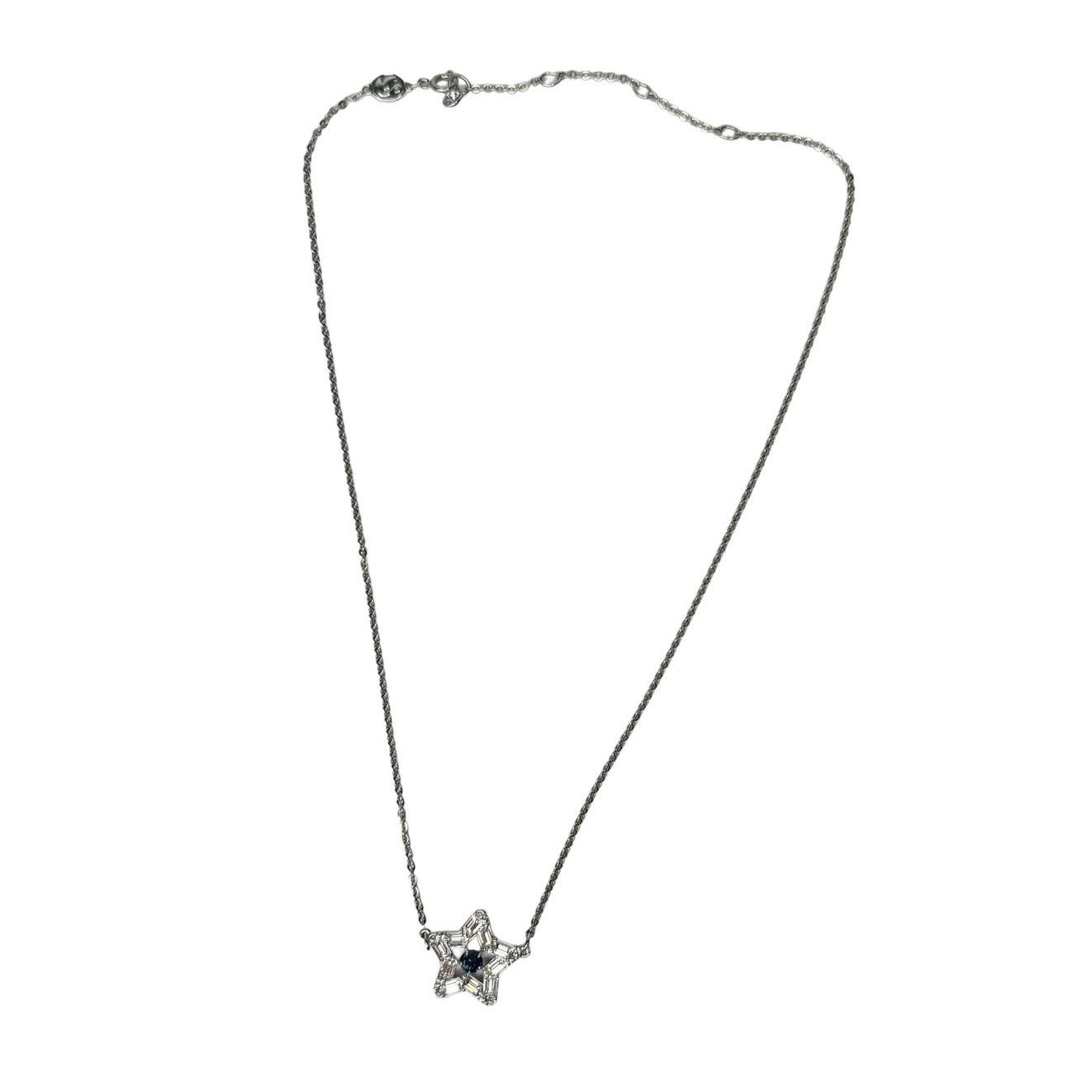 Swarovski Swarovski Stella Necklace Mixed cuts, Star Pendant Blue Size ONE SIZE - 4 Thumbnail