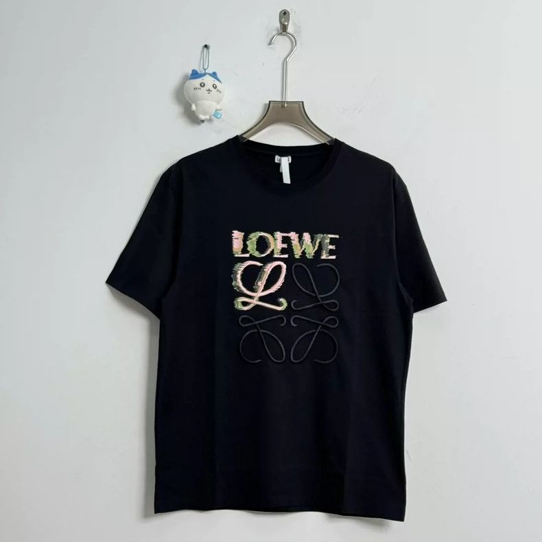Loewe Loewe Graffiti Gradient Logo Short Sleeve Tee - dmc Size US S / EU 44-46 / 1 - 1 Thumbnail