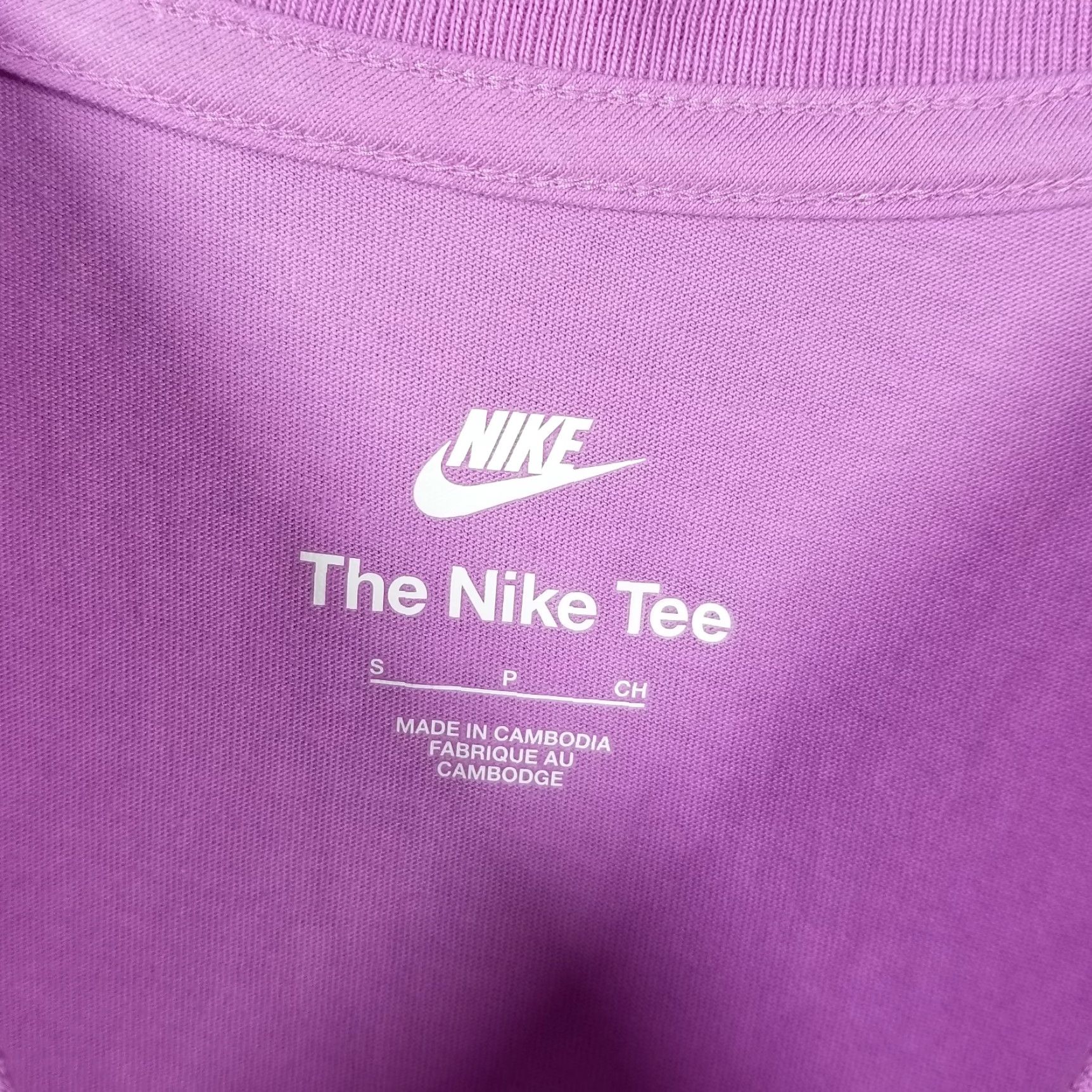 Nike NIKE Shirt Women Small Purple Swoosh Athletic Cotton T-Shirt 100% Cotton Spring Summer Womens Modern Logo Sports 90s? Size S / US 4 / IT 40 - 5 Thumbnail