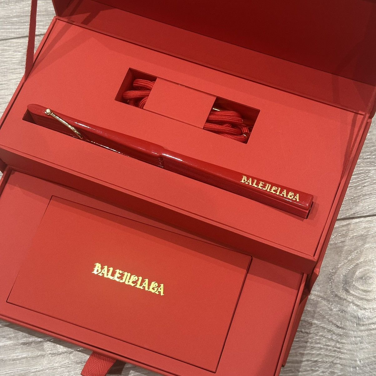 image of Chinese New Year Gift From Balenciaga in Red, Men's