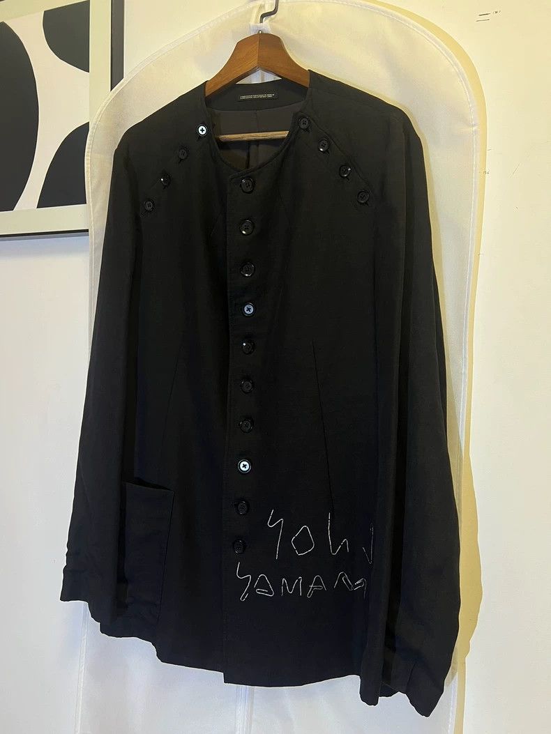 Yohji Yamamoto Yohji Yamamoto 15ss silver-plated multi-button jacket Size US L / EU 52-54 / 3 - 4 Thumbnail