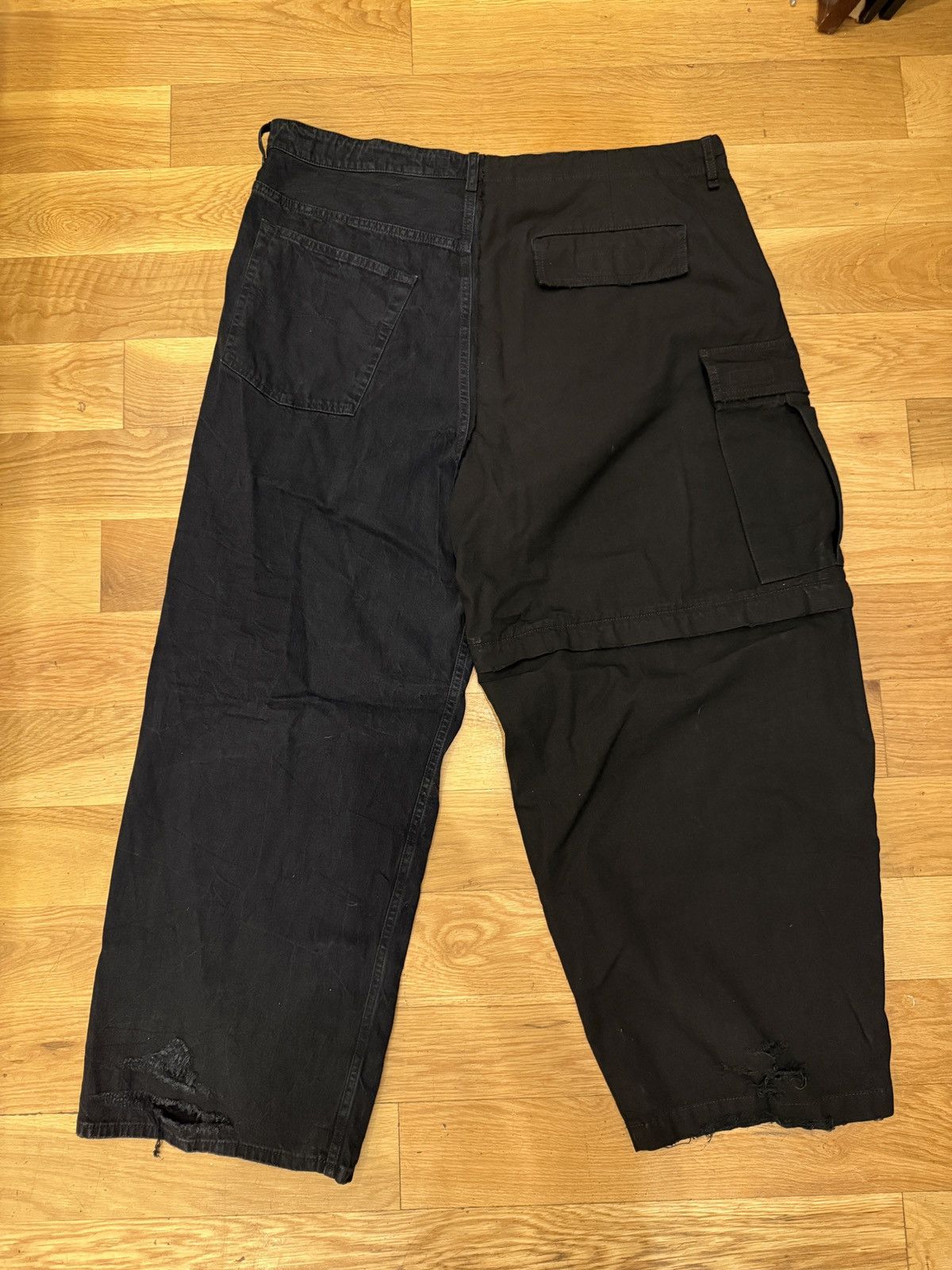 Balenciaga 50/50 Split Cargos Size US 34 / EU 50 - 6 Thumbnail