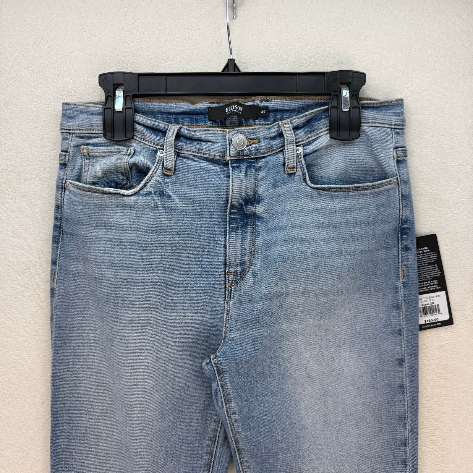 Hudson HUDSON WOMEN'S 29 BARBARA HIGH WAIST SUPER SKINNY ANKLE SHOO Size 29" - 2 Thumbnail
