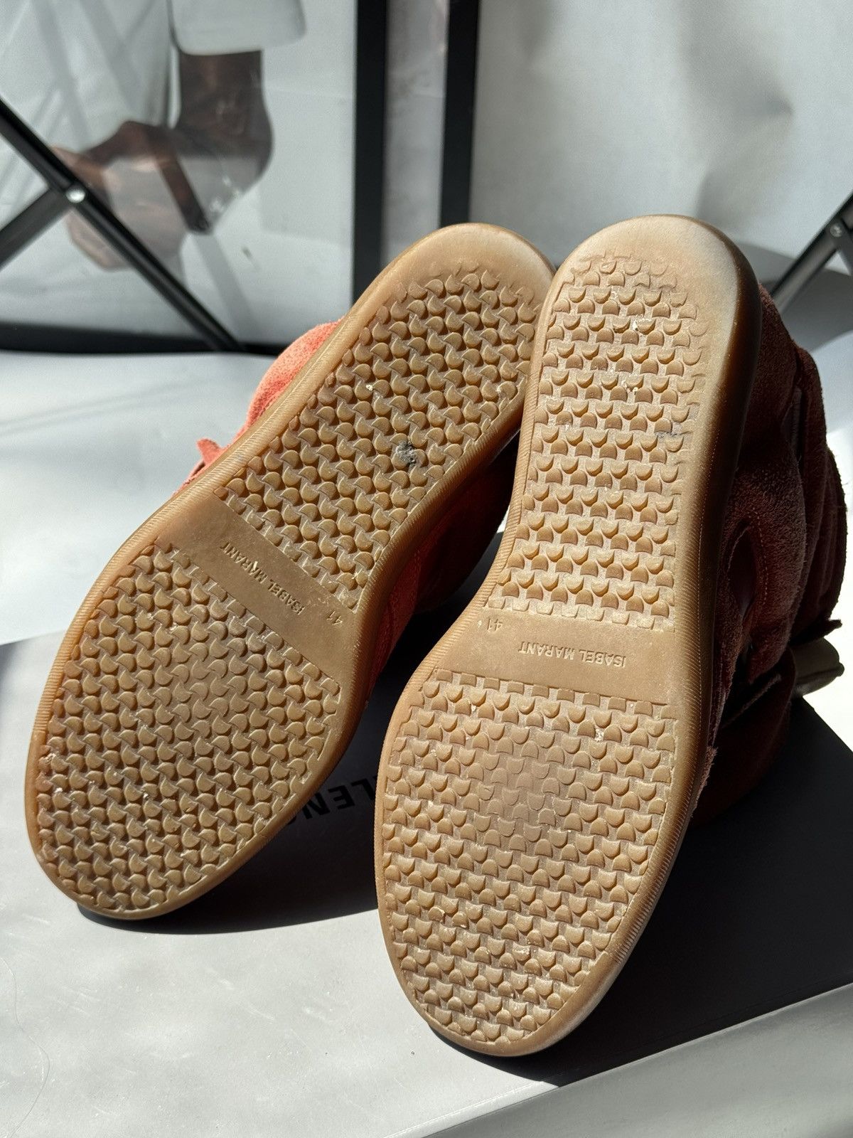 Isabel Marant Isabel Marant Bekett sneakers shoes Washed Suede Wedge Size US 11 / IT 41 - 8 Thumbnail