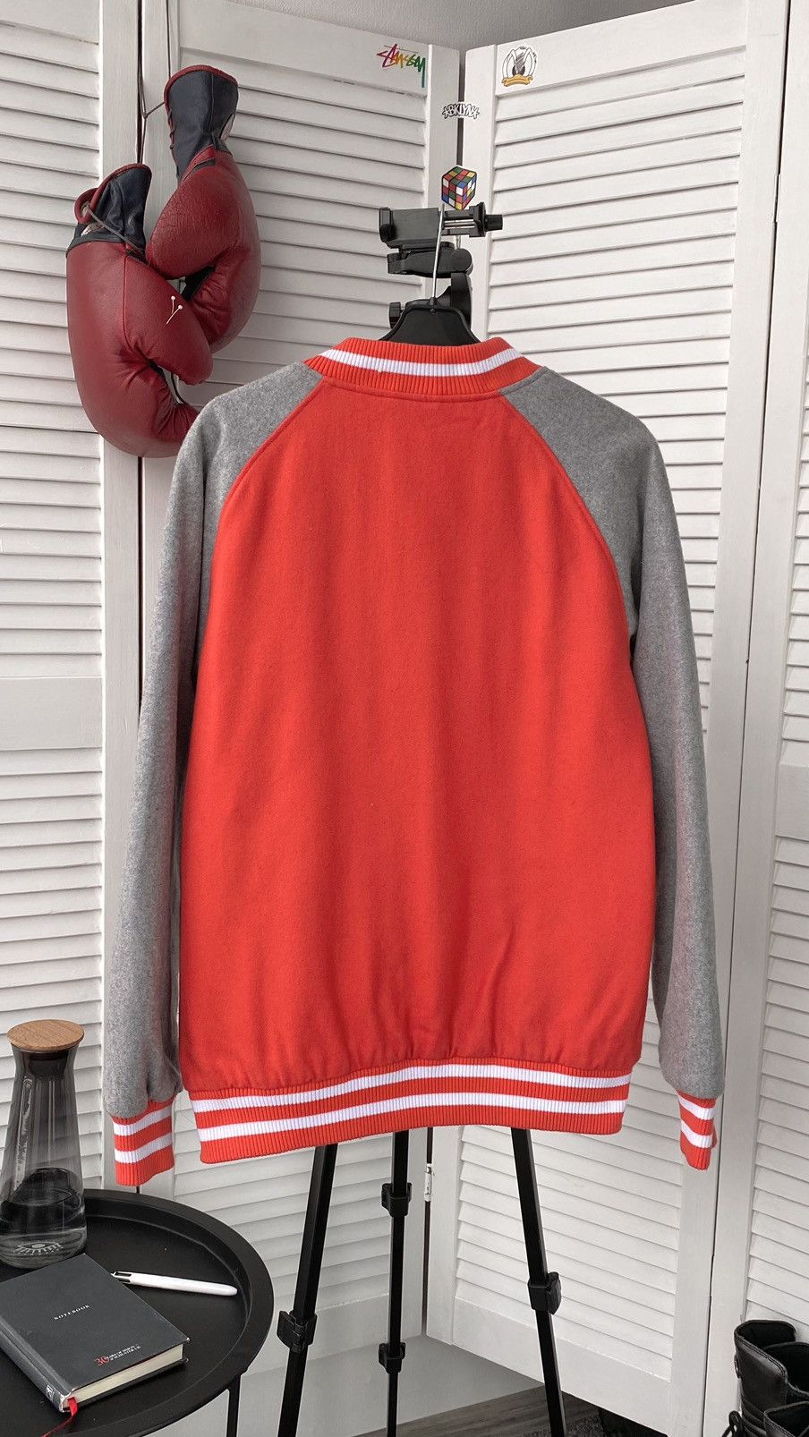 Vintage Vintage Varsity Wool Bomber Jacket Y2K Size US M / EU 48-50 / 2 - 11 Thumbnail