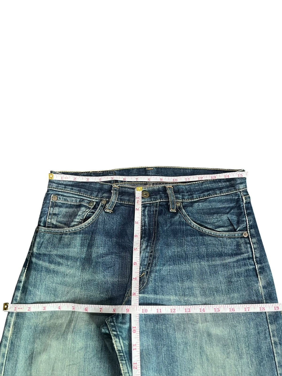 Levi's Vintage 90s Levis 503 Mud Wash Distress Loose Jeans Size US 31 - 6 Thumbnail