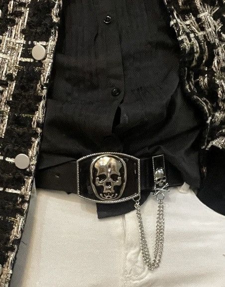 Japanese Brand 🔥 SEX POT REVENGE 🔥 Punk Skull Y2K Belt | Grailed