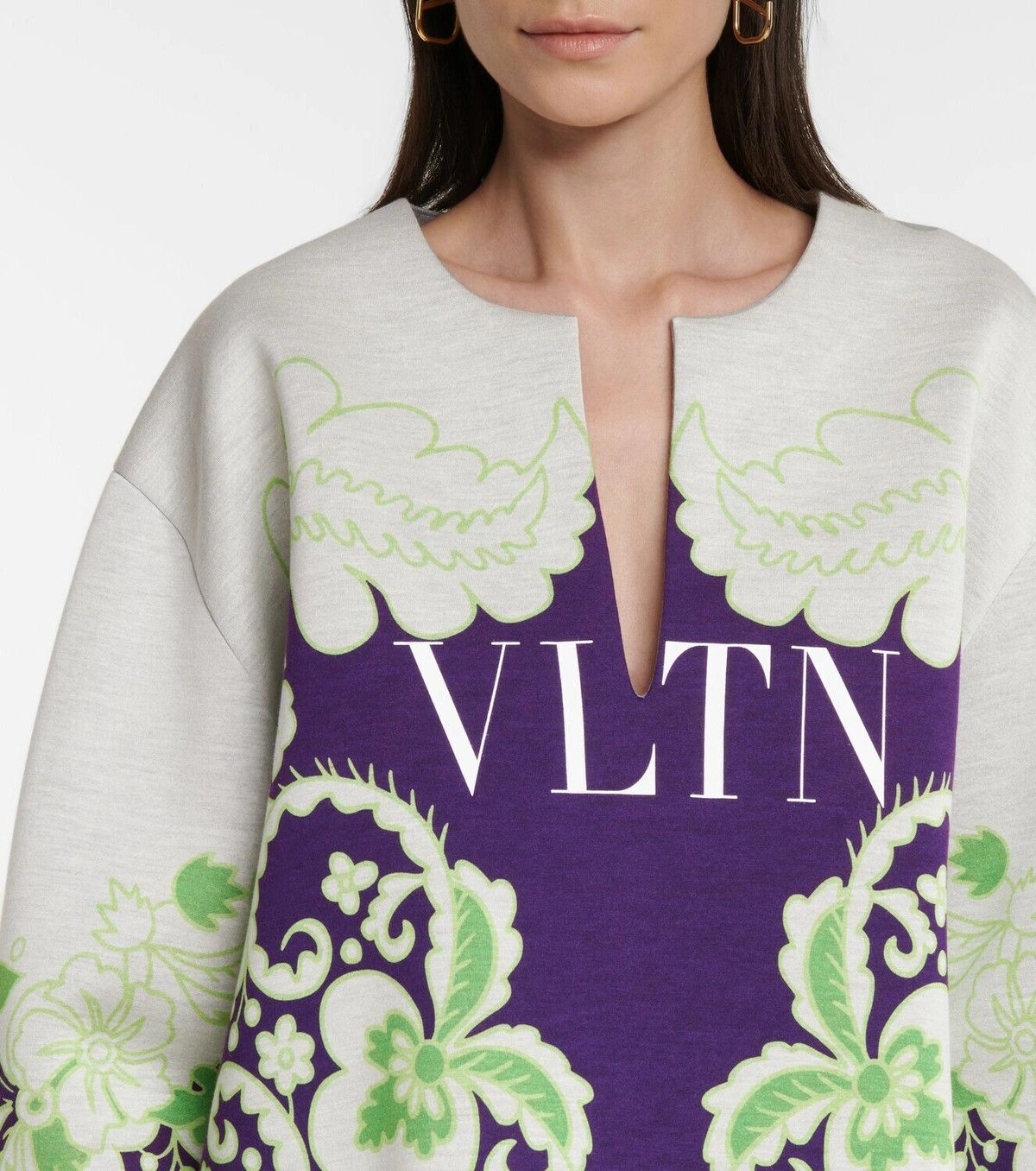 Valentino o1y0326 Sweatshirt in Multicolor Size XS / US 0-2 / IT 36-38 - 3 Thumbnail