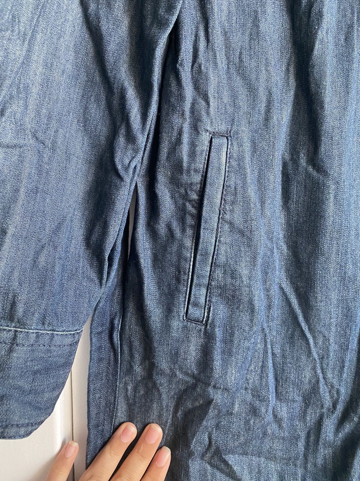 Talbots Talbots Sz6Long Roll Tab Sleeve denim tie waist Dress NWT Size M / US 6-8 / IT 42-44 - 7 Thumbnail