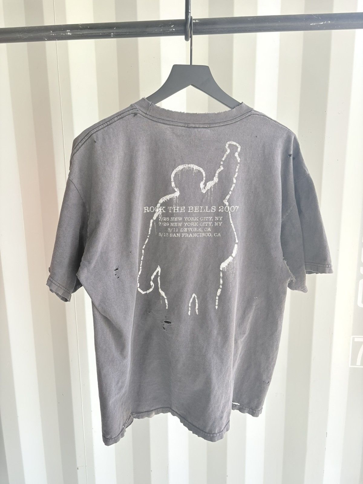 Band Tees Thrashed RATM Sun Faded Distressed Shirt ERD GRUNGE Size US XL / EU 56 / 4 - 5 Thumbnail