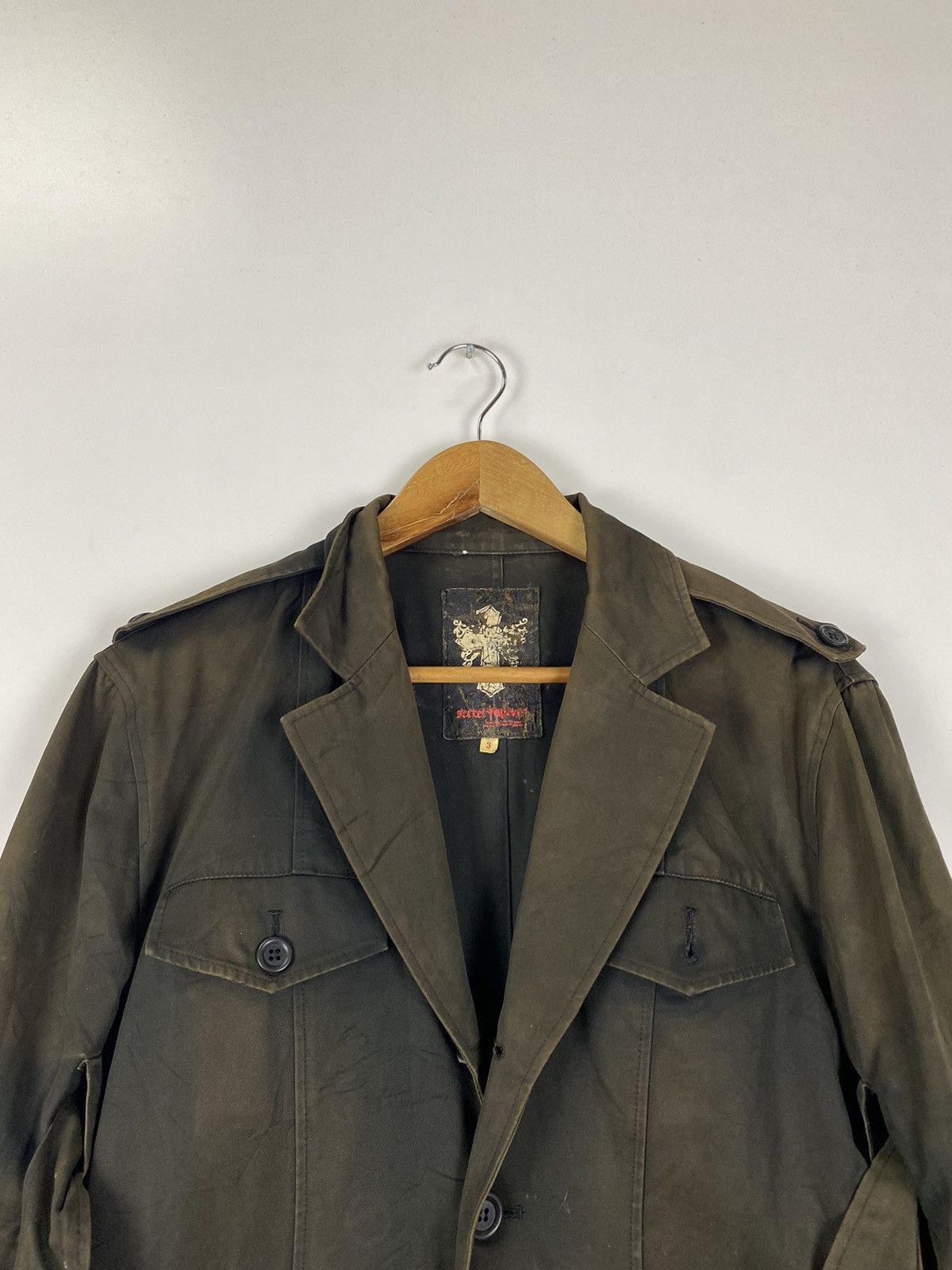 Designer × Vintage Vintage 90s Secret Agent long jacket Size US M / EU 48-50 / 2 - 7 Thumbnail