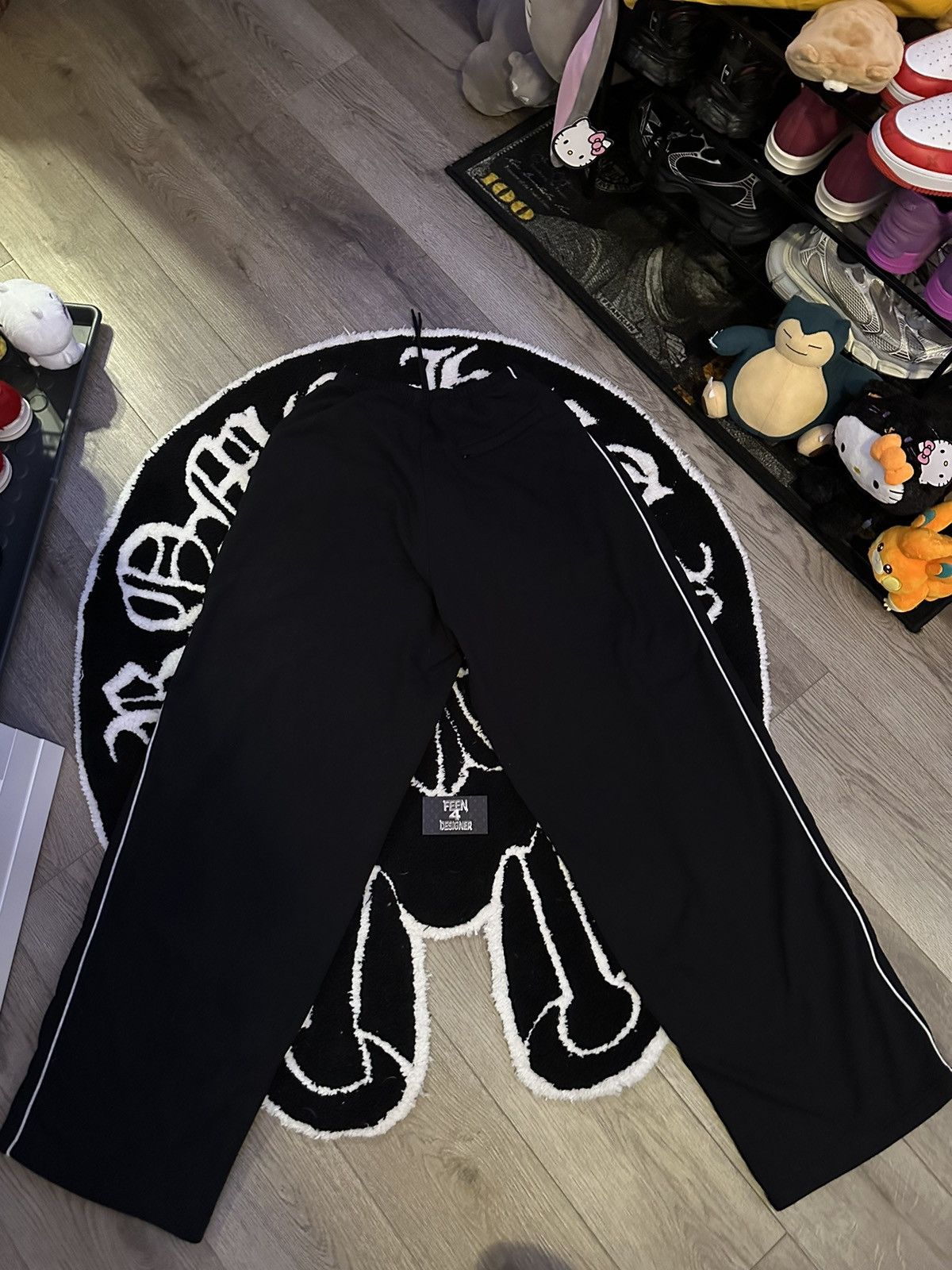 Balenciaga Balenciaga Wide Leg 3B Sweatpants Size US 30 / EU 46 - 4 Thumbnail