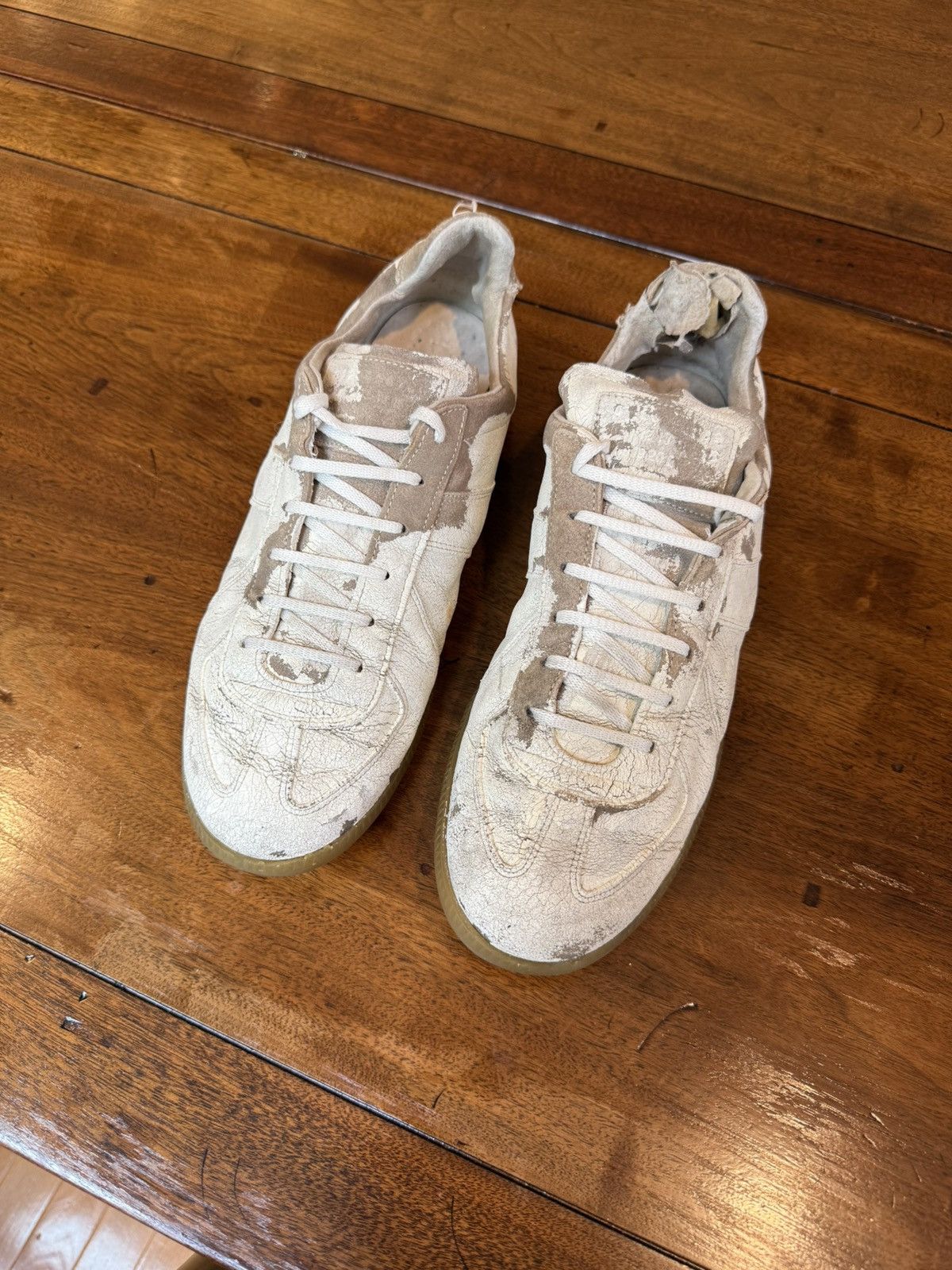 Maison Margiela Replica Archival Handpainted Calfskin