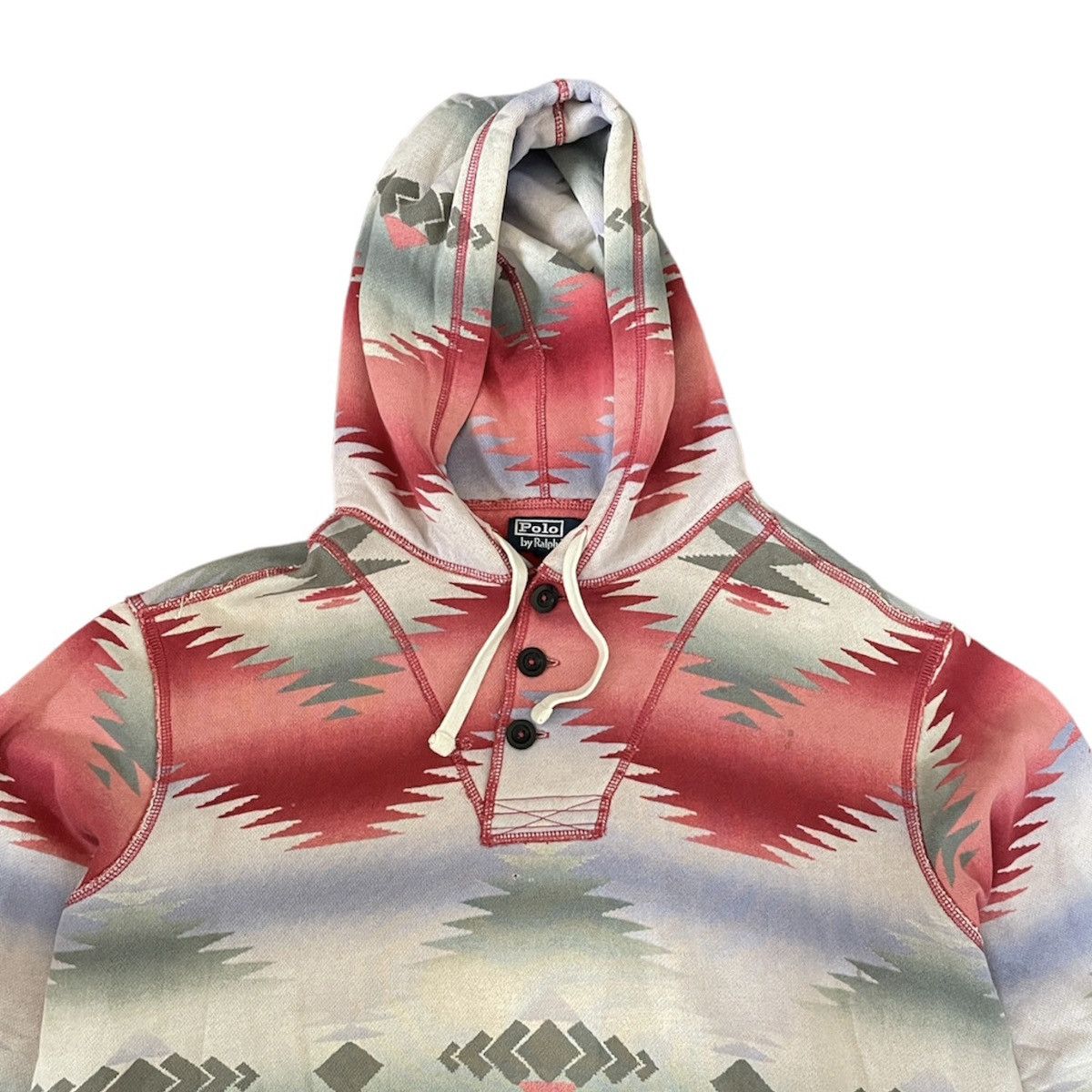 Polo Ralph Lauren Rare Polo Ralph Lauren Navajo Aztec Hoodie XL DOUBLE RL Grailed