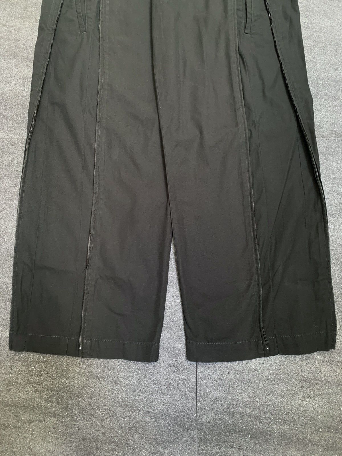 Issey Miyake 2000s Double Zip Wideleg Pants Size US 30 / EU 46 - 5 Thumbnail