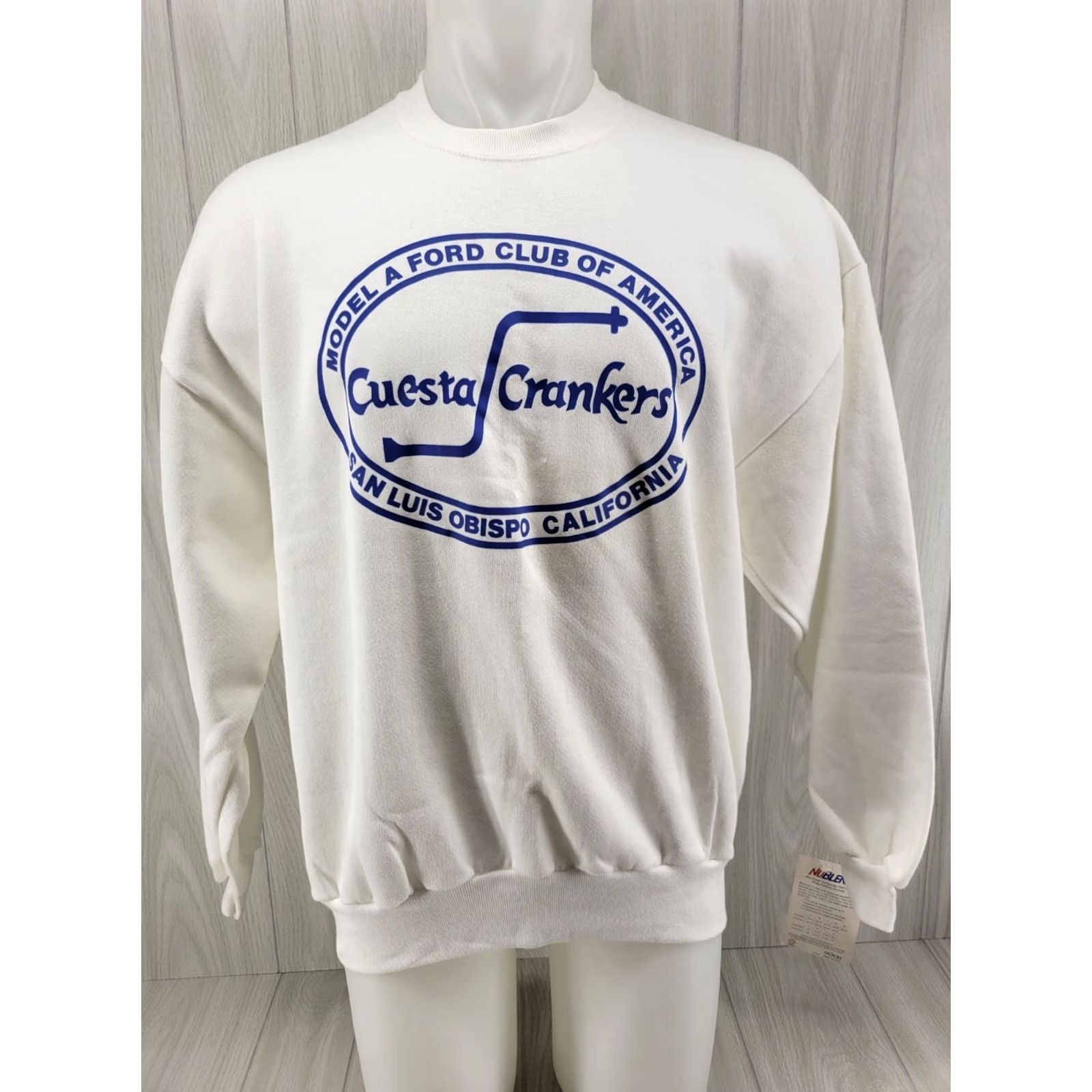 Jerzees VINTAGE FORD model A club of America Sweater Men’s XL Shirt Size US XL / EU 56 / 4 - 2 Thumbnail