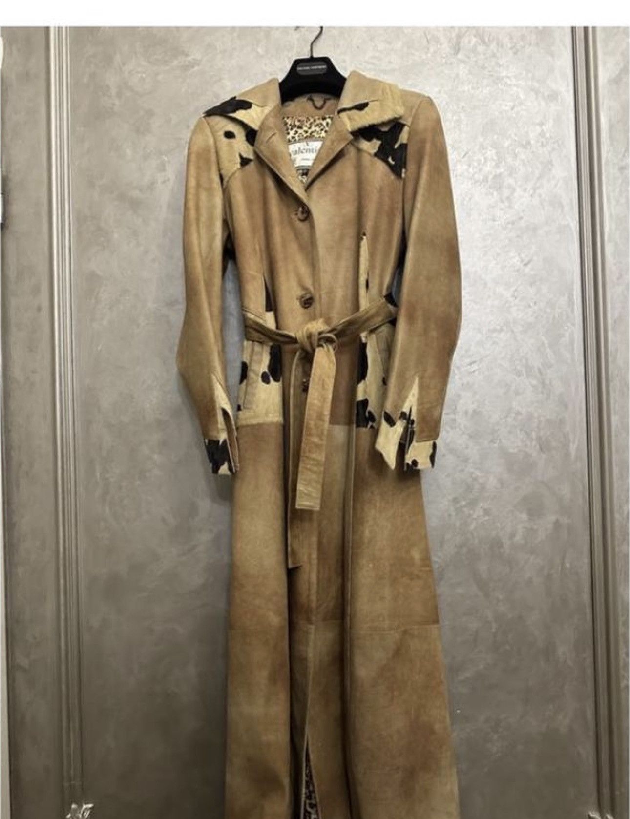 Vintage Vintage leather maxi coat Size S / US 4 / IT 40 - 7 Thumbnail