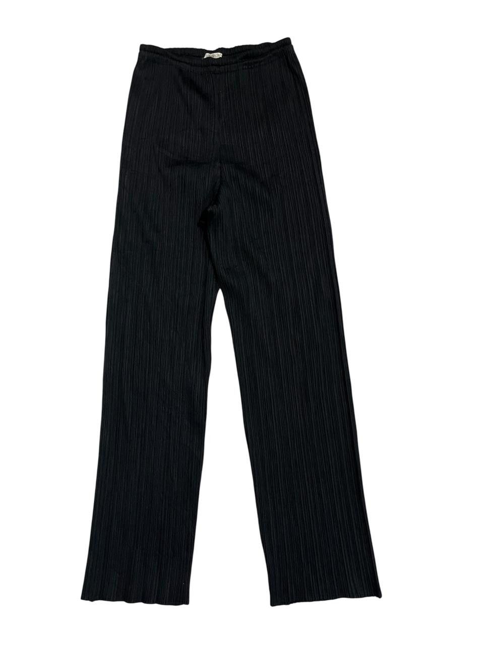 Pleats Please Issey Miyake Pleats Please Issey Miyake Long Pants Black Size 22" - 1 Thumbnail