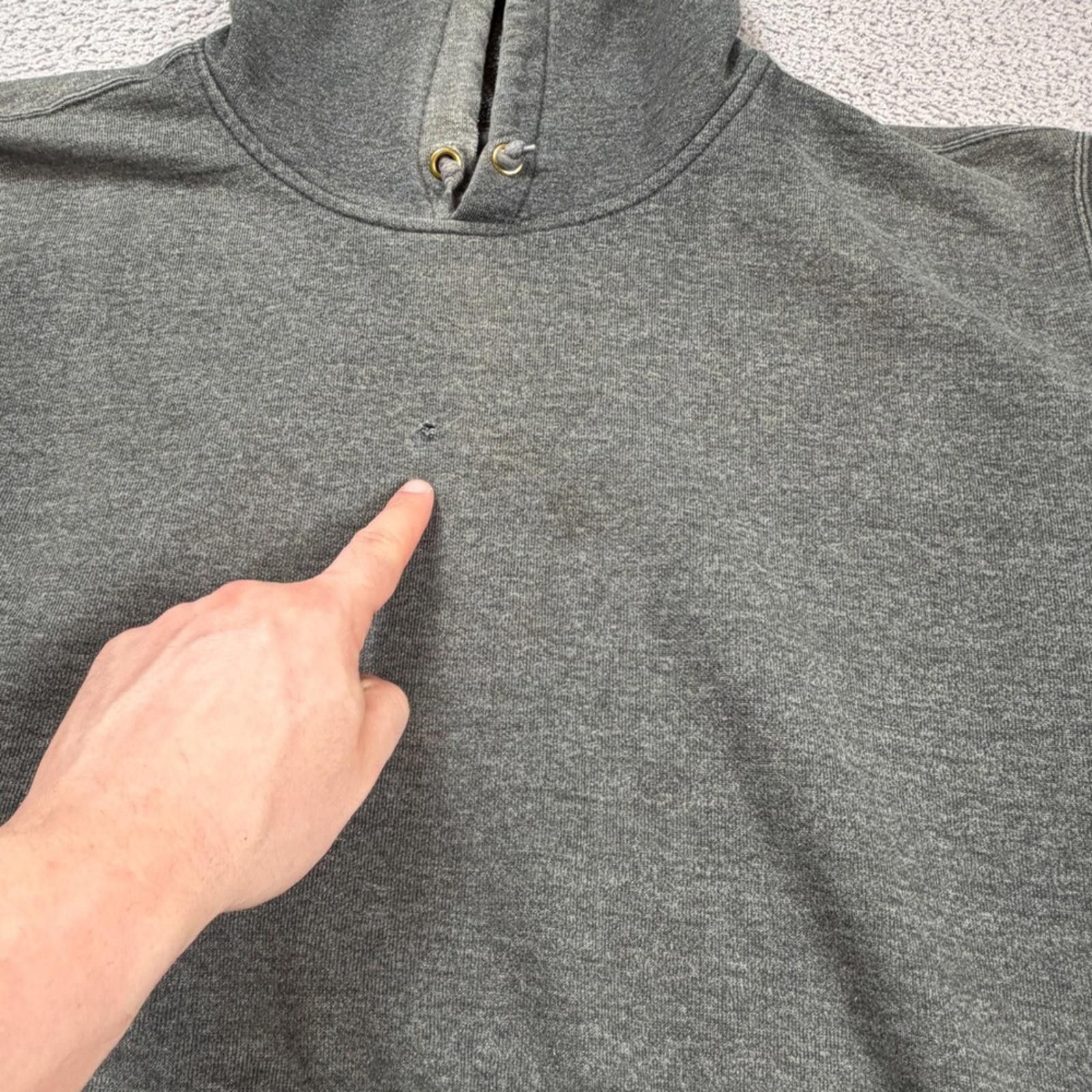 Carhartt Carhartt Mens Original Fit Hoodie Gray Neon Sleeve Logo XL Size US XL / EU 56 / 4 - 9 Thumbnail