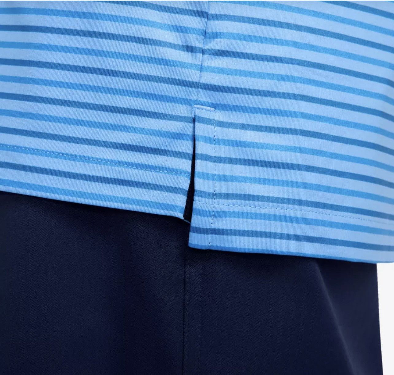 Nike Nike Dri-FIT Tour Striped Performance Golf Polo Blue Size US S / EU 44-46 / 1 - 5 Thumbnail