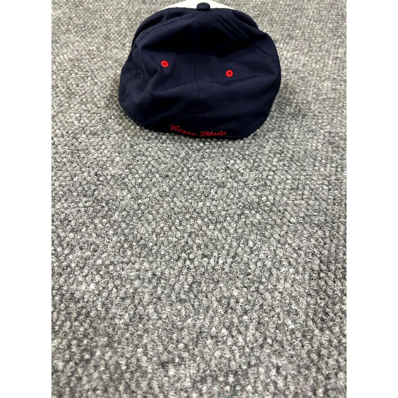 MLB The Game MLB Baseball Cap Mens One Size Adjustable Blue White Red American Flag Logo Beach Casual Sports Hats Size ONE SIZE - 5 Thumbnail