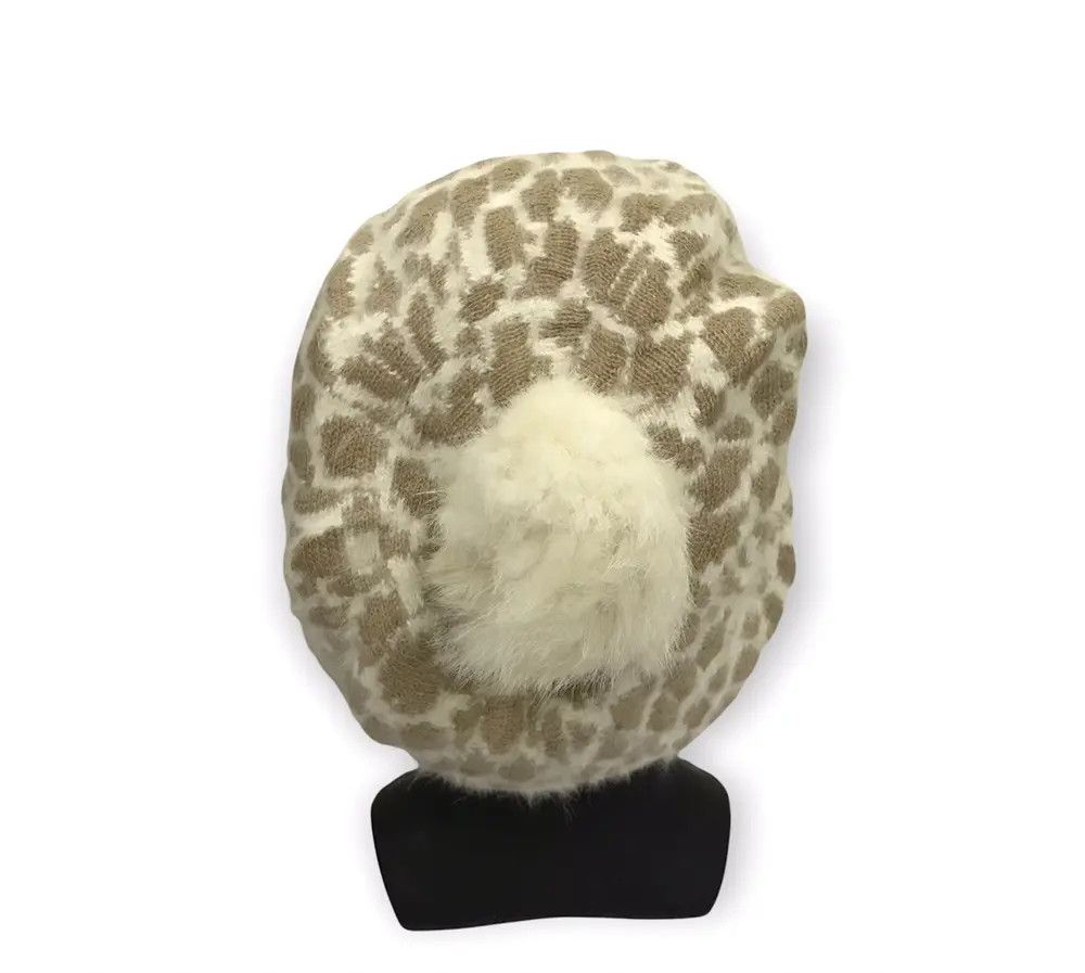 Japanese Brand Japanese Brand Leopard Design Beanie Hat Size ONE SIZE - 4 Thumbnail