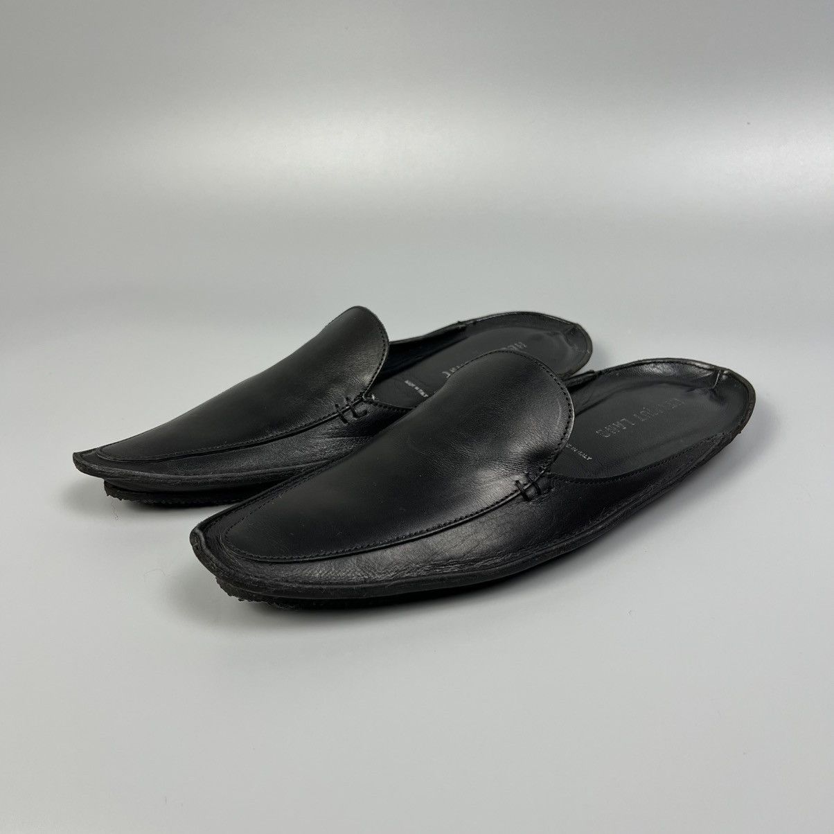 Helmut Lang Helmut Lang - Leather Flat Sandals Size US 6 / IT 36 - 3 Thumbnail