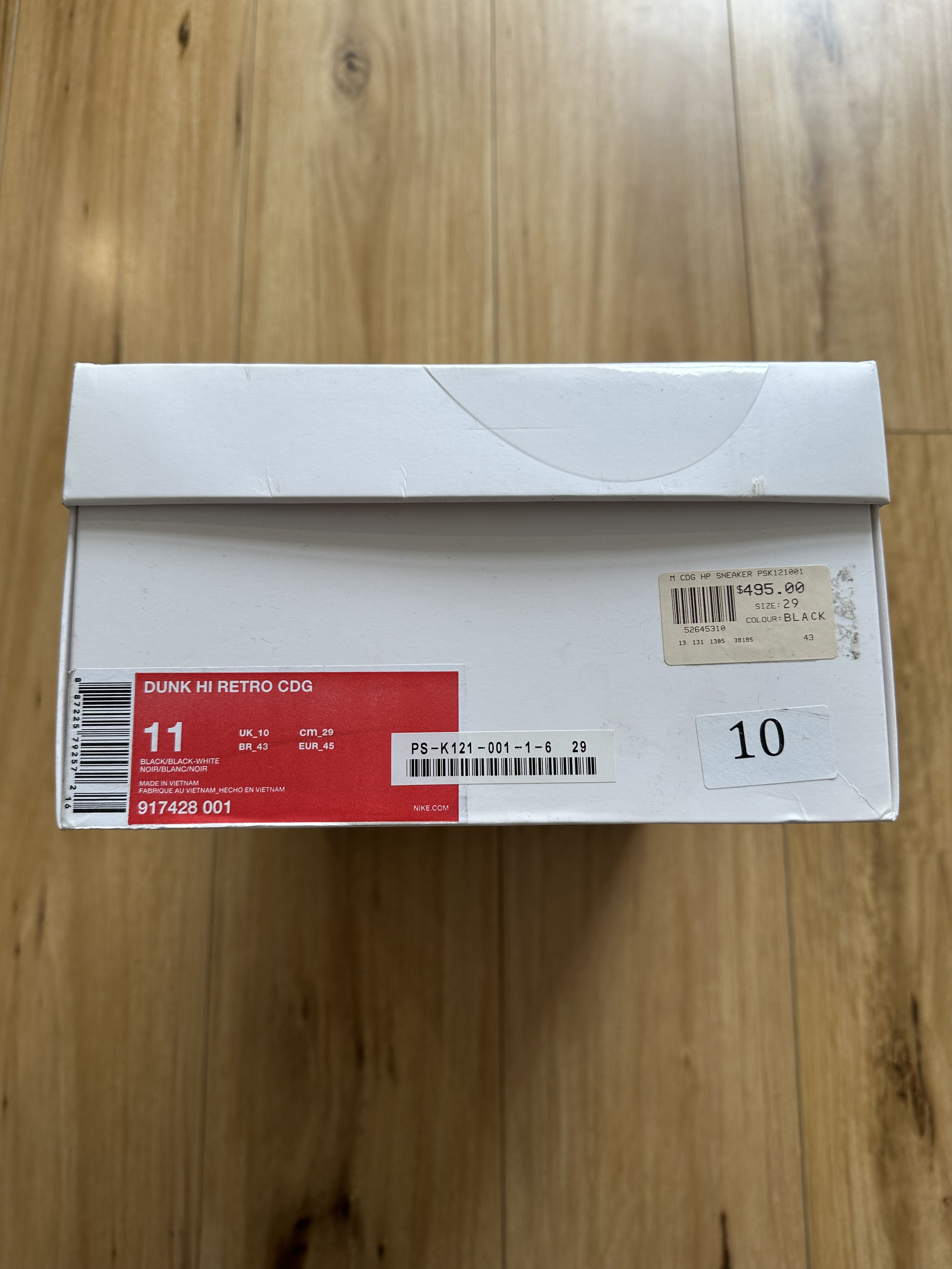 Comme des Garcons × Comme des Garcons Homme Plus × Nike Nike x Comme Des Garçon Dunk Hi Size US 11 / EU 44 - 14 Thumbnail