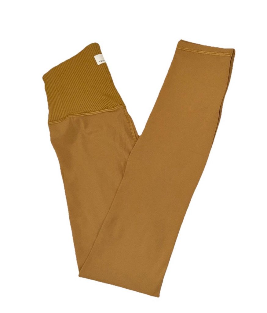 Vuori VUORI RIB STUDIO LEGGING 25”DARK GOLDEN COLOR SIZE XS NWT Size 26" / US 2 / IT 38 - 1 Thumbnail