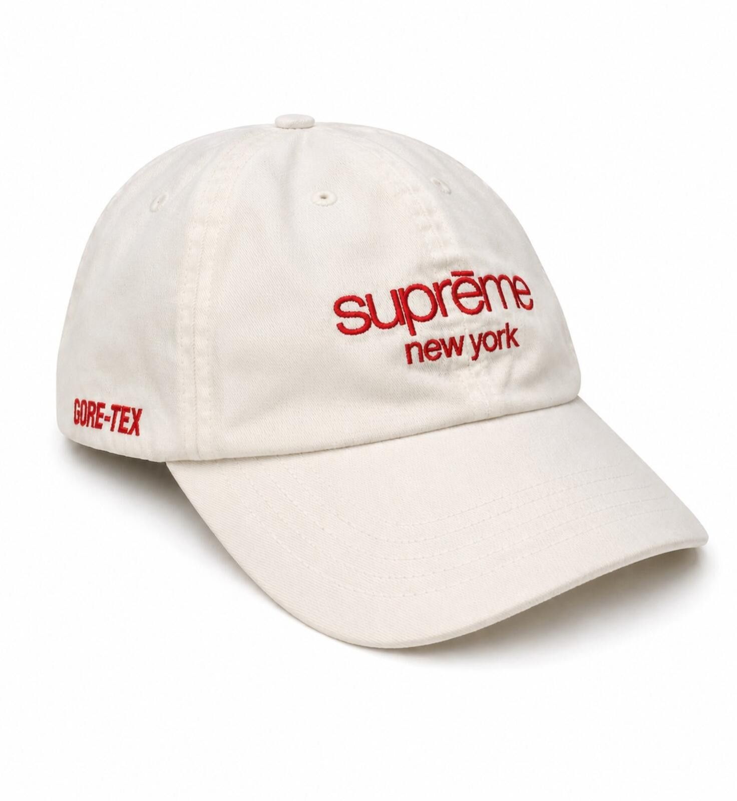 Supreme Supreme Holographic White Logo Camp Hat | Grailed