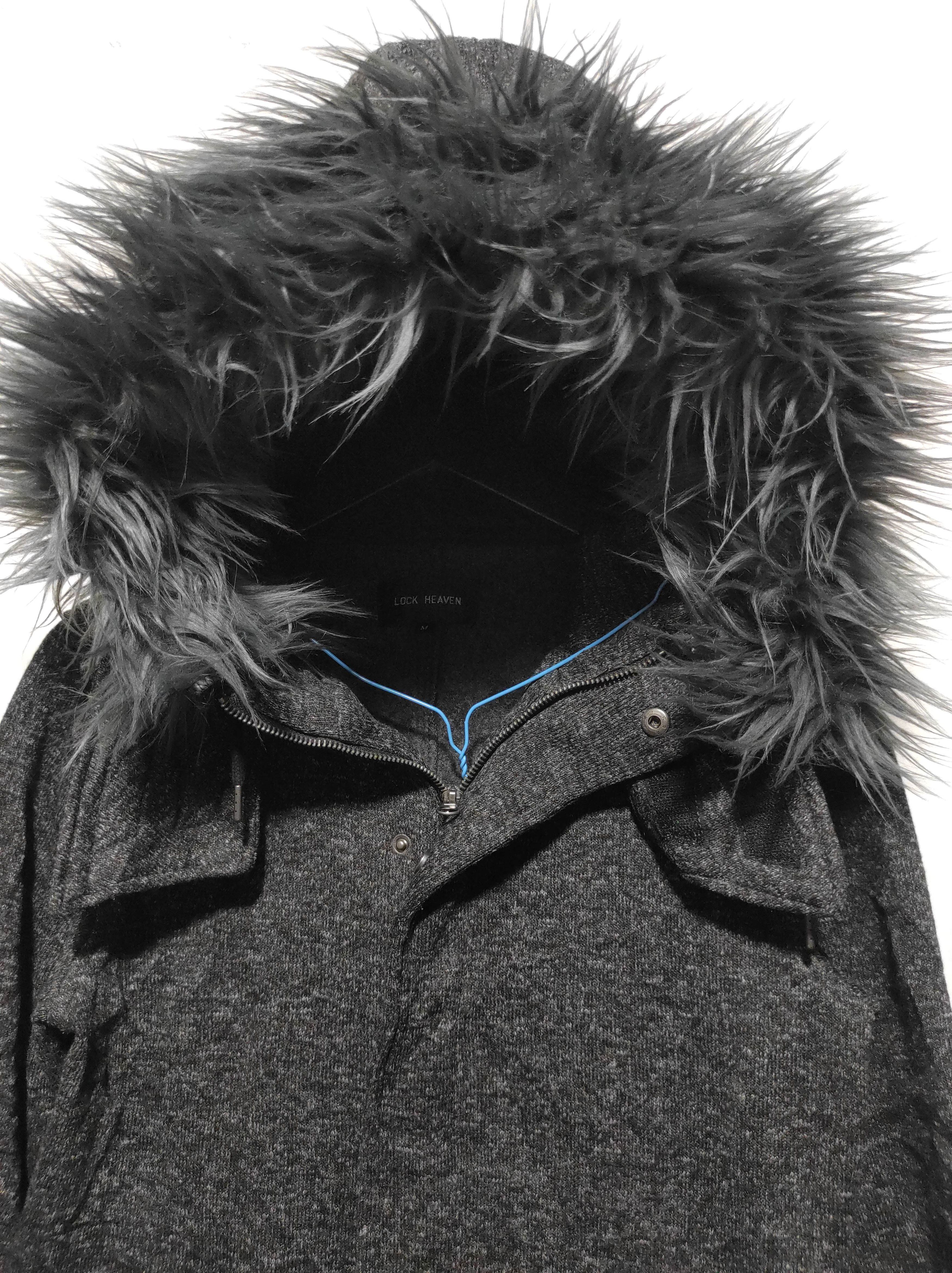 If Six Was Nine Lock Heaven Zip Fur Hoodie Parka LGB style Size US S / EU 44-46 / 1 - 7 Thumbnail