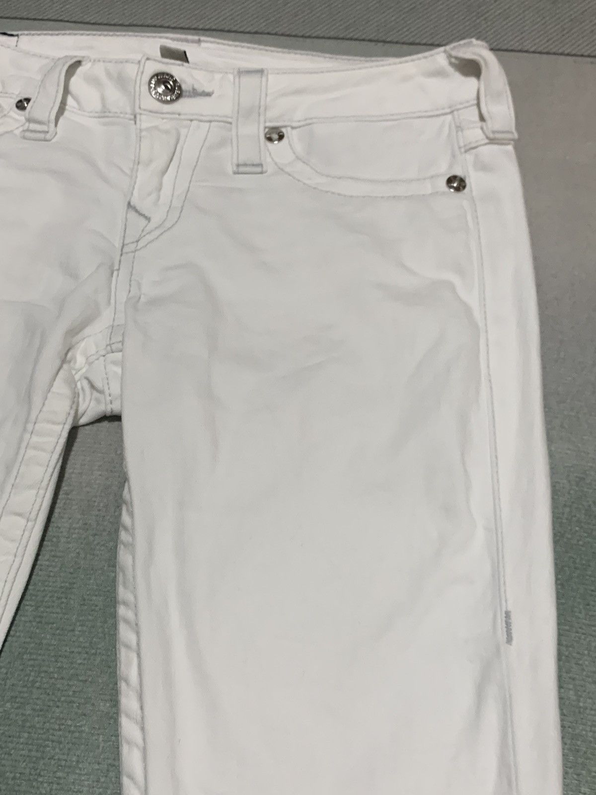 True Religion True Religion Basic Skinny W Flaps Jeans Size 28" / US 6 / IT 42 - 7 Thumbnail