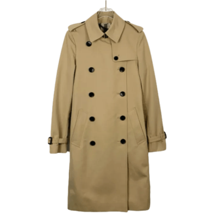 Burberry Burberry Long Sleeve Trench Coat in Brown Size US S / EU 44-46 / 1 - 1 Thumbnail