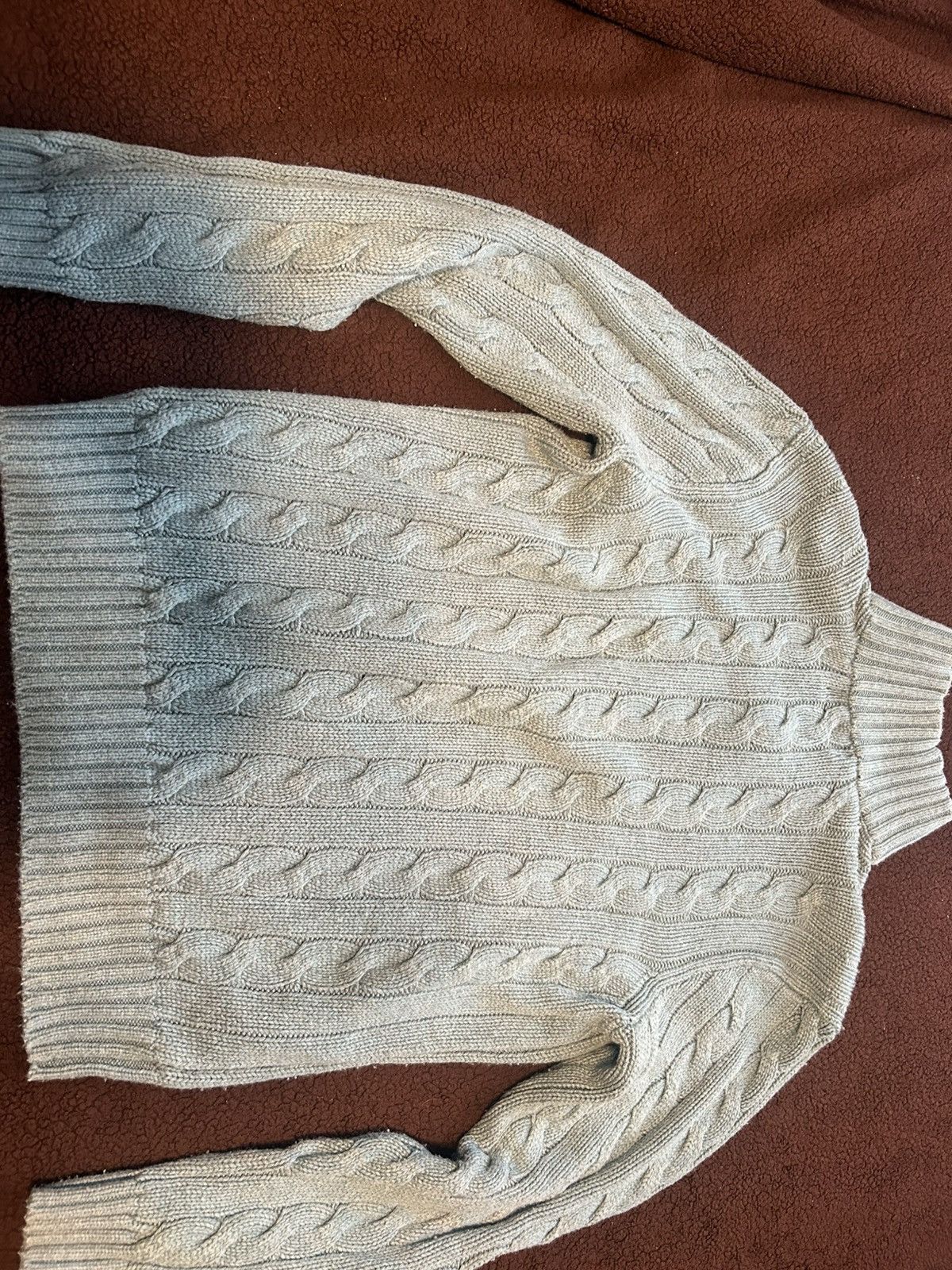 Polo Ralph Lauren Cable Knit Sweater Polo Ralph Lauren Size US M / EU 48-50 / 2 - 3 Thumbnail