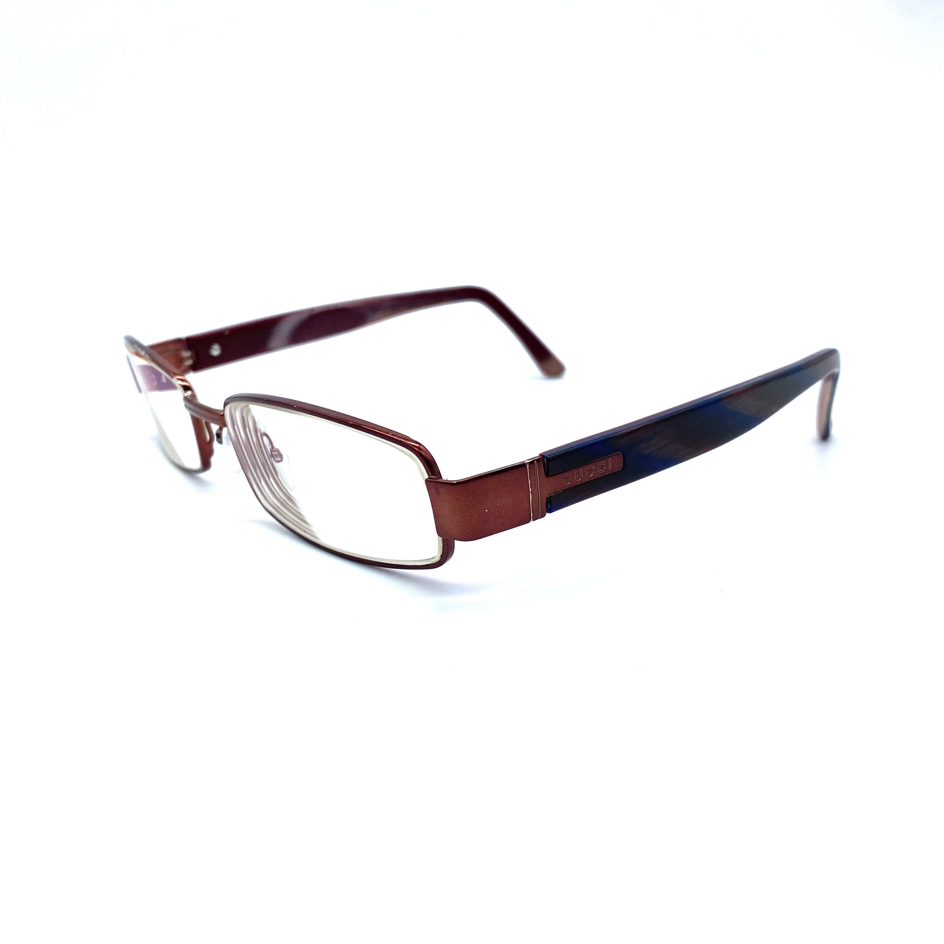Gucci Gucci Eyewear Prescription Eye Glasses Wine Red Size ONE SIZE - 1 Thumbnail