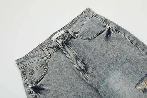 Japanese Brand × Jean Distressed Flared Denim Jeans Size US 32 / EU 48 - 4 Thumbnail