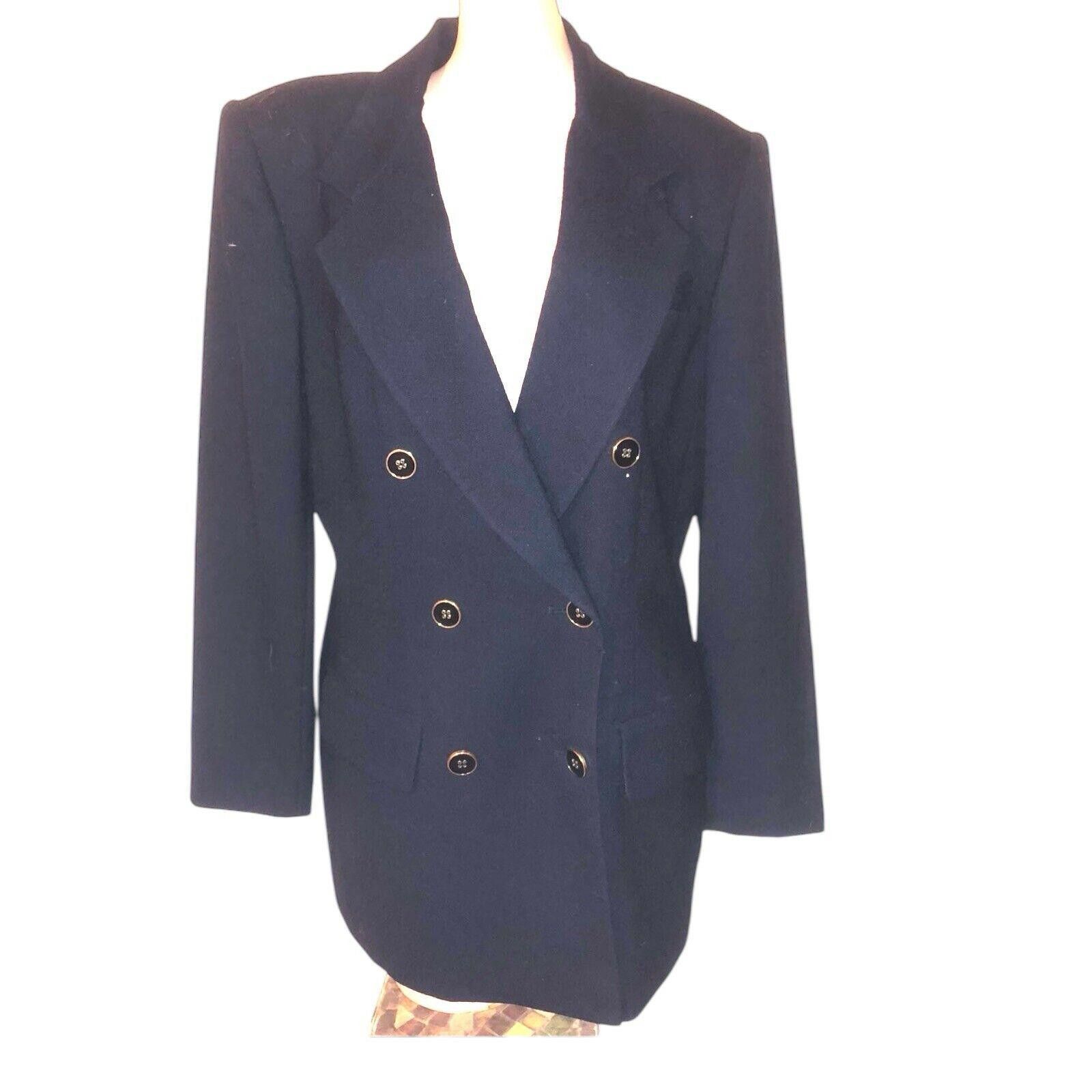 Other Vintage John Meyer Double Breasted Wool Blazer Jacket Sz 8 Size M / US 6-8 / IT 42-44 - 1 Thumbnail