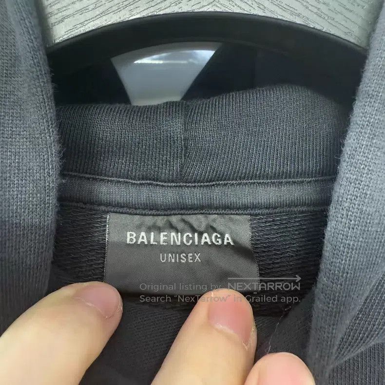 Balenciaga Balenciaga Black Classic Logo Sweatshirt Size US M / EU 48-50 / 2 - 3 Thumbnail